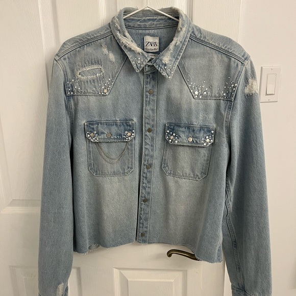 Custom Denim Western Shirt - Picture 1 of 3